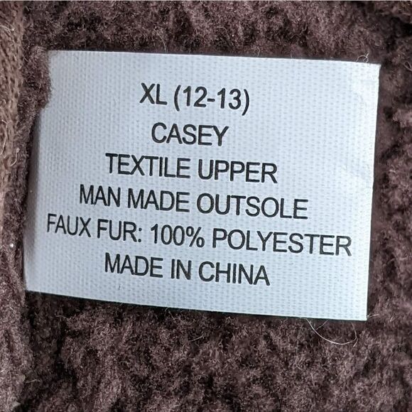 Eddie Bauer Sherpa Clog Slippers - Size XL (12-13) - Picture 8 of 9